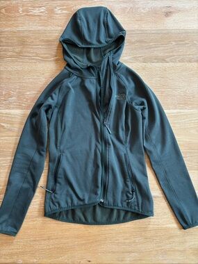The North Face Asymmetrical Zip Hooded Fleece Jacket | Size XS | Good Condition